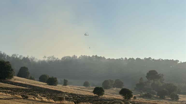 Kütahya’da çıkan orman yangını kontrol altına alındı
