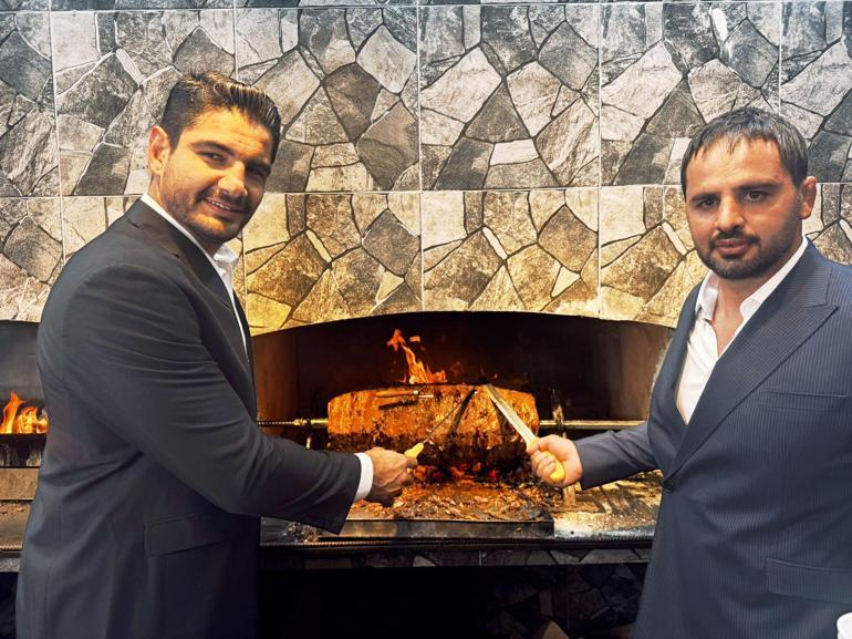 İbrahim Bölükbaşının restoran açılışına spor camiasından destek