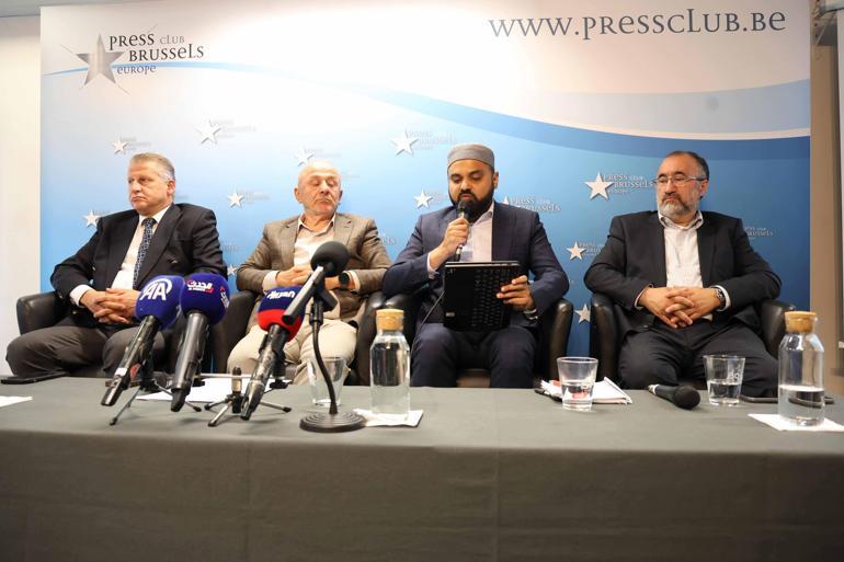 Avrupa’daki Müslüman STK’ler, Gazze’de ateşkes çağrısında bulundu