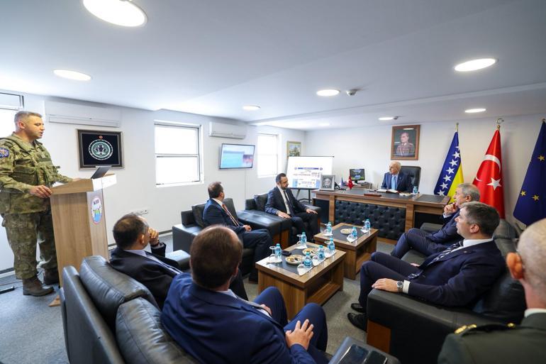 TBMM Başkanı Kurtulmuş, Bosna Hersek’te EUFOR Türk Temsil Heyeti Başkanlığı’nı ziyaret etti