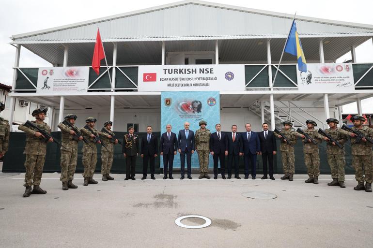 TBMM Başkanı Kurtulmuş, Bosna Hersek’te EUFOR Türk Temsil Heyeti Başkanlığı’nı ziyaret etti