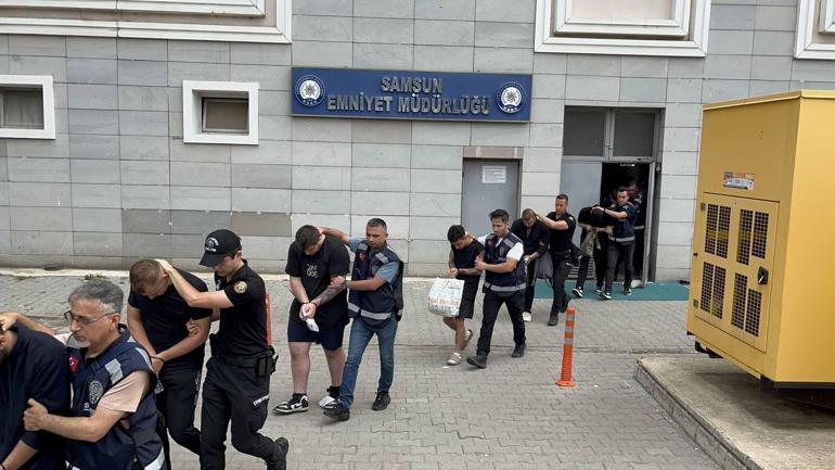 Samsun merkezli yasa dışı bahis operasyonunda 19 kişi tutuklandı