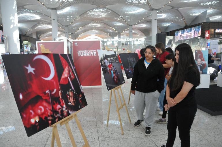 15 Temmuz’da İstanbul Havalimanı kulesi kırmızı beyaz olacak