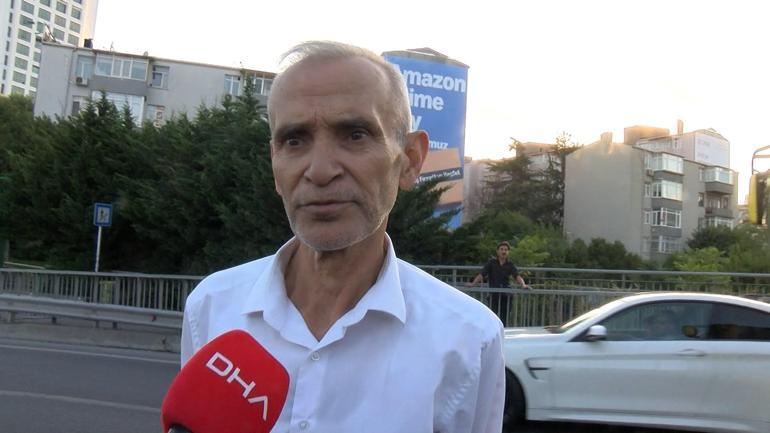 Beşiktaş’ta özel halk otobüsü alev alev yandı