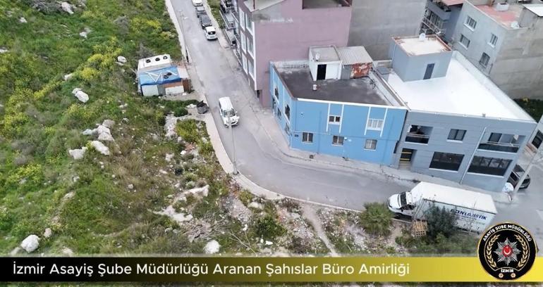 İzmirde düzenlenen operasyonda 133 şüpheli gözaltına alındı