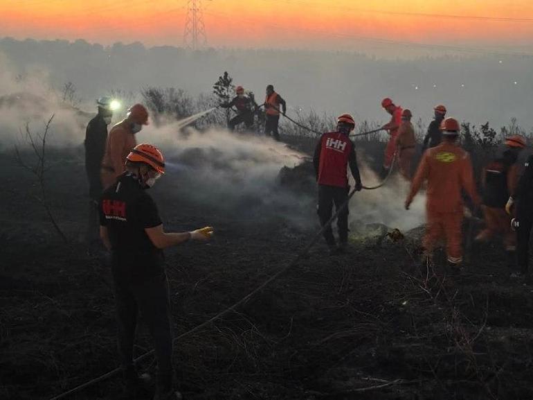 Türkiye ormanları için yangınlarda çalışan Tunuslu öğrenci yaralandı
