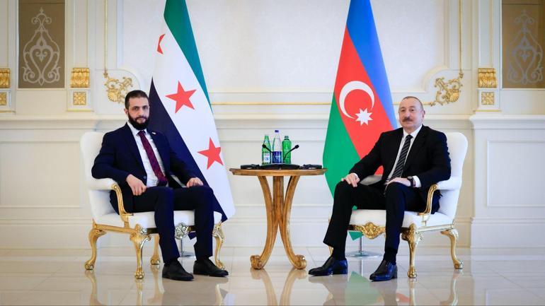 Suriye Cumhurbaşkanı Şara, Azerbaycan’da