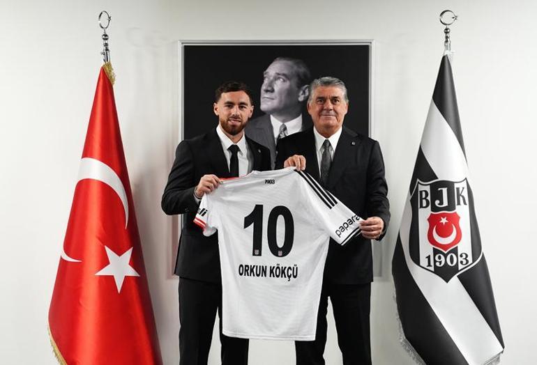 Beşiktaş, Orkun Kökçüyü KAPa bildirdi