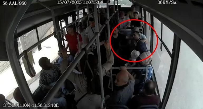 Otobüs şoförü, rahatsızlanan yolcuyu hastaneye yetiştirdi