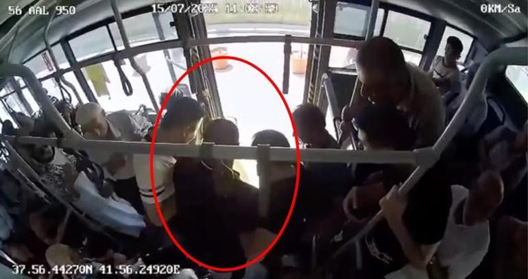 Otobüs şoförü, rahatsızlanan yolcuyu hastaneye yetiştirdi