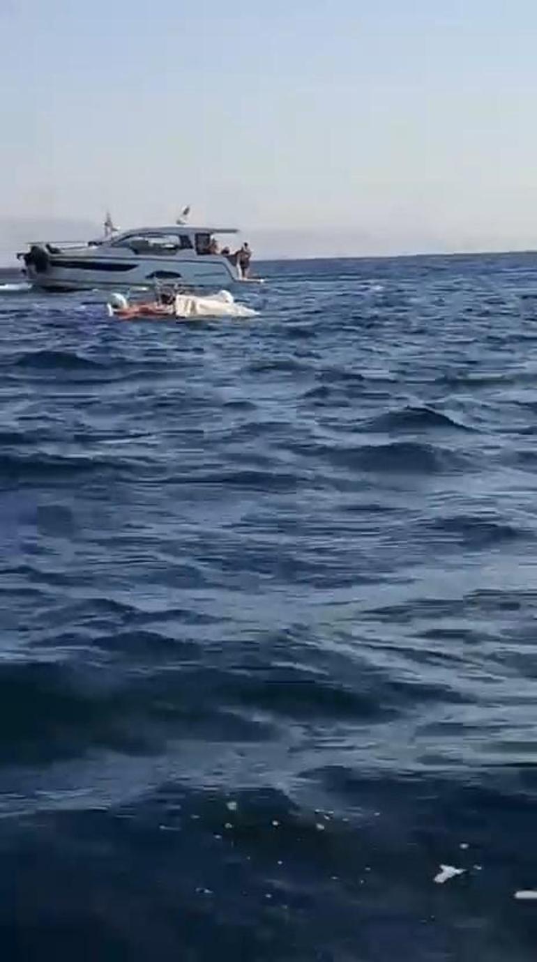 Heybeliada açıklarında motoryat tekneye çarptı: 7 kişi kurtarıldı