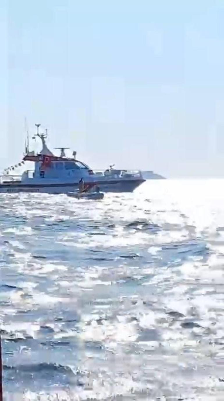 Heybeliada açıklarında motoryat tekneye çarptı: 7 kişi kurtarıldı