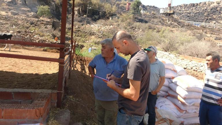 Çanakkaledeki orman yangını 21 saat sonra kontrol altında; yanan alanlar dronla görüntülendi