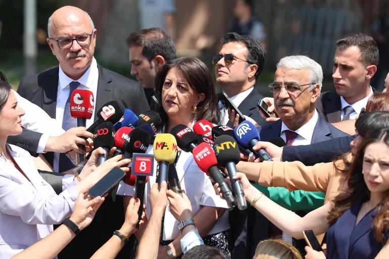 DEM Parti heyeti Bakan Tunçu ziyaret etti