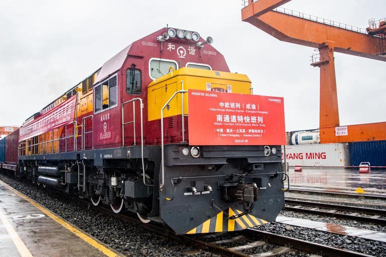 Çinden Türkiyeye düzenli tren seferleri başladı