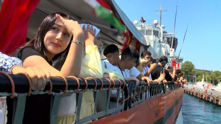 İstanbulda şehit çocukları ve aileleri için Boğaz turu düzenlendi