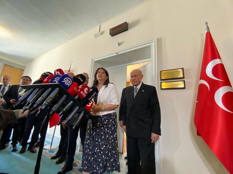 Bahçeli, DEM Parti heyetini kabul etti