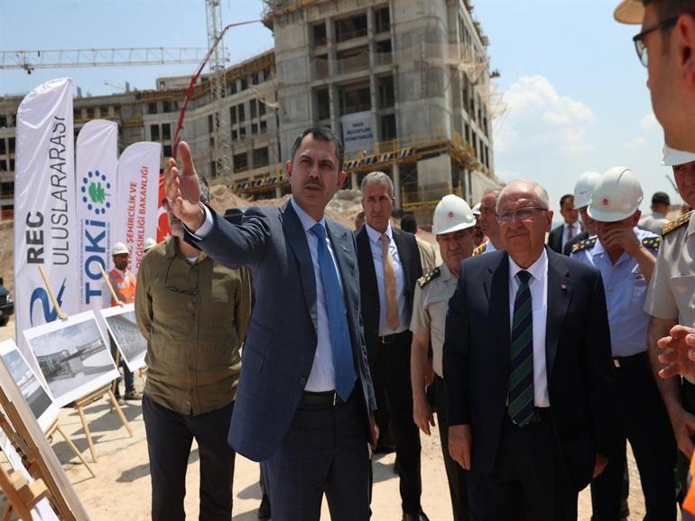 İki bakan, Ay Yıldız projesini yerinde inceledi