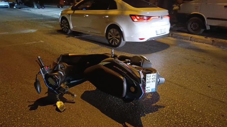 Adana’da otomobil ile motosiklet çarpıştı; 1 ölü, 1 yaralı