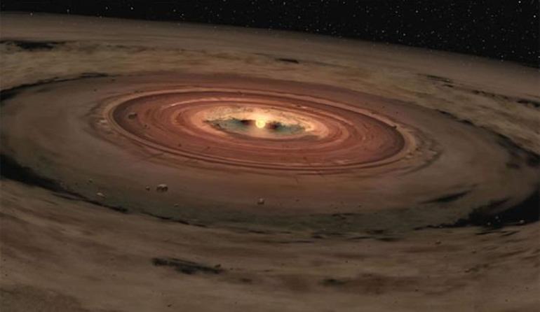 Astronomlar, yeni bir Güneş sisteminin oluşumunu ilk kez gözlemledi