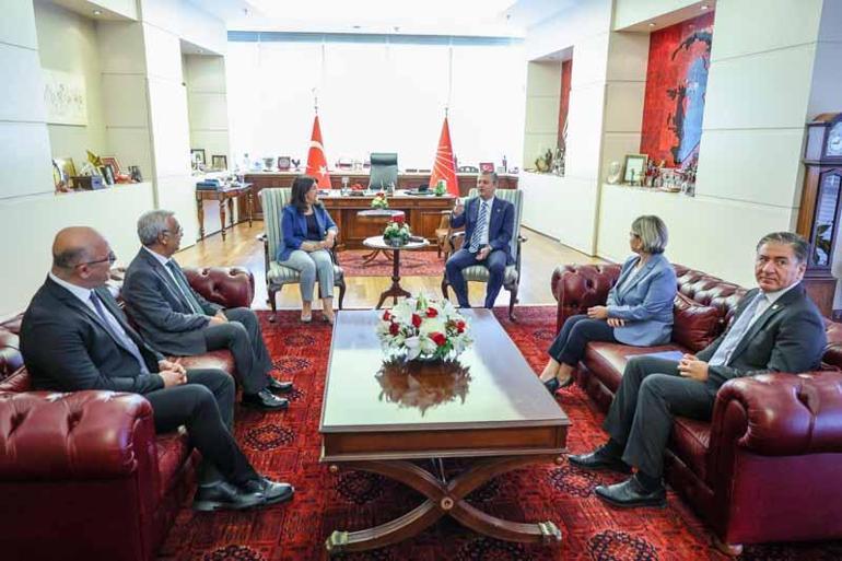 DEM Parti heyetinden Özel’e ziyaret