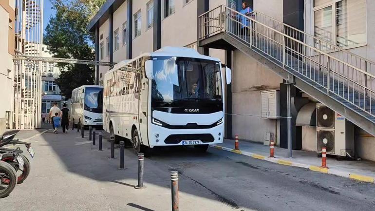 FETÖ soruşturması kapsamında gözaltınan alınanlar adliyeye sevk edildi