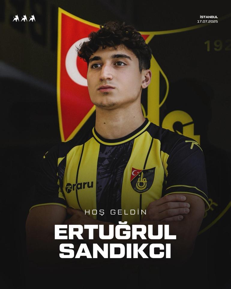 İstanbulspor, 18 yaşındaki golcü Ertuğrul Sandıkcı’yı kadrosuna kattı