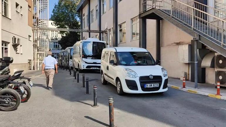 FETÖ soruşturması kapsamında gözaltınan alınanlar adliyeye sevk edildi