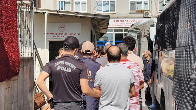 FETÖ soruşturması kapsamında gözaltınan alınanlar adliyeye sevk edildi