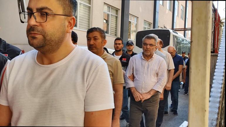 FETÖ soruşturması kapsamında gözaltınan alınanlar adliyeye sevk edildi