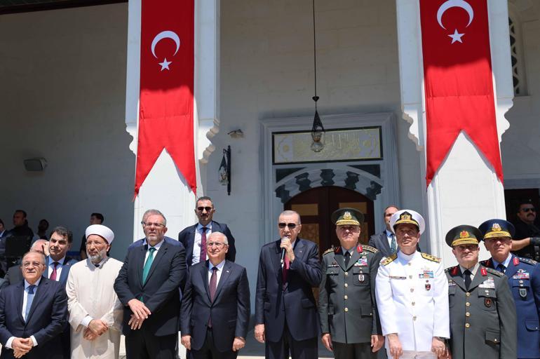 Cumhurbaşkanı Erdoğan MSÜ Rektörlük Camiinin açılış töreninde konuştu
