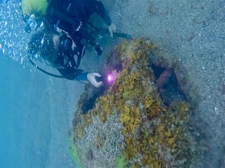 Ordu’da, denizde patlamış mayın bulundu