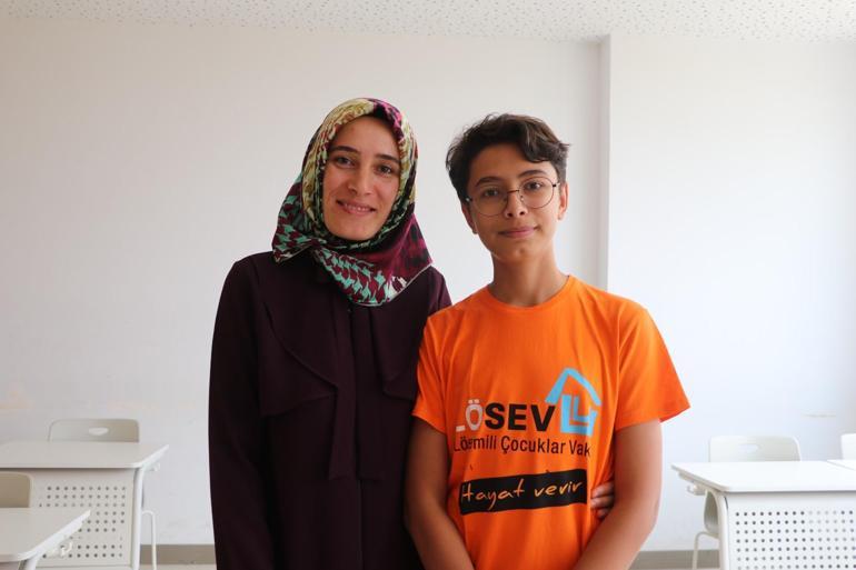 Lösemiyi yendi, LGSde yüzde 2,95lik dilime girdi