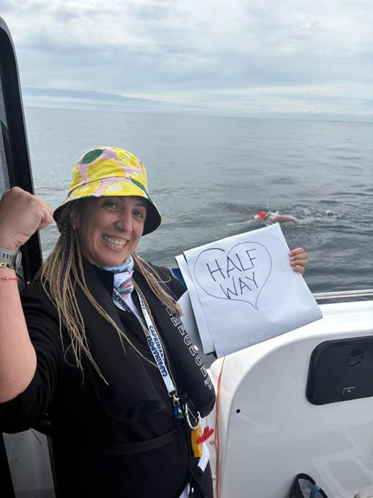 Bengisu Avcı, Ocean’s 7’de Kuzey Kanalını başarıyla geçti