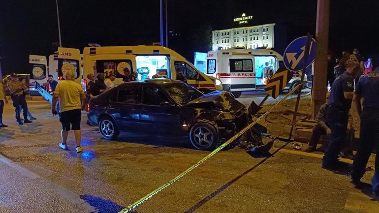 Karabükte 2 otomobil çarpıştı; 7 yaralı