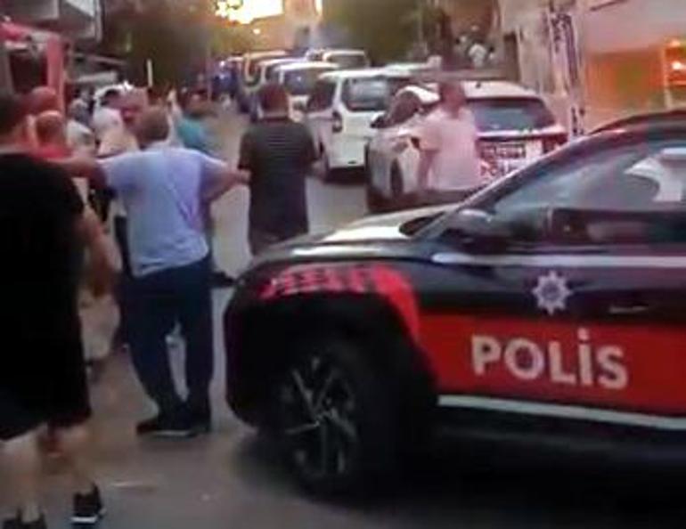 Avcılarda kavga sonrası eve kaçan şüpheli camı kırdı; 2si polis, 4 yaralı