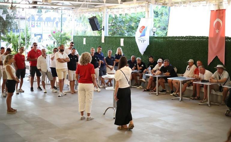 Cumhurbaşkanlığı 6’ncı Uluslararası yat yarışları Kıbrıs etabının startı Marmaris’ten verildi