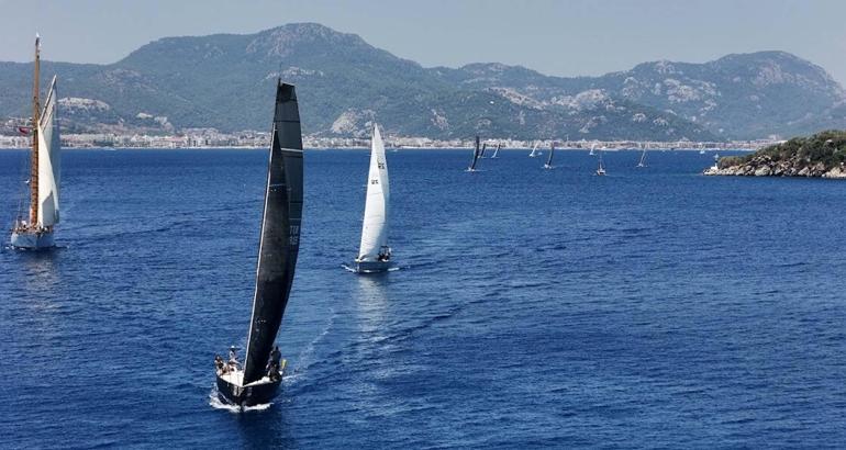 Cumhurbaşkanlığı 6’ncı Uluslararası yat yarışları Kıbrıs etabının startı Marmaris’ten verildi