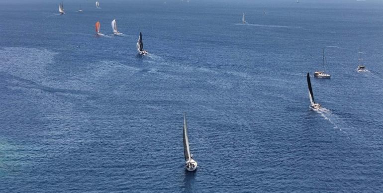 Cumhurbaşkanlığı 6’ncı Uluslararası yat yarışları Kıbrıs etabının startı Marmaris’ten verildi