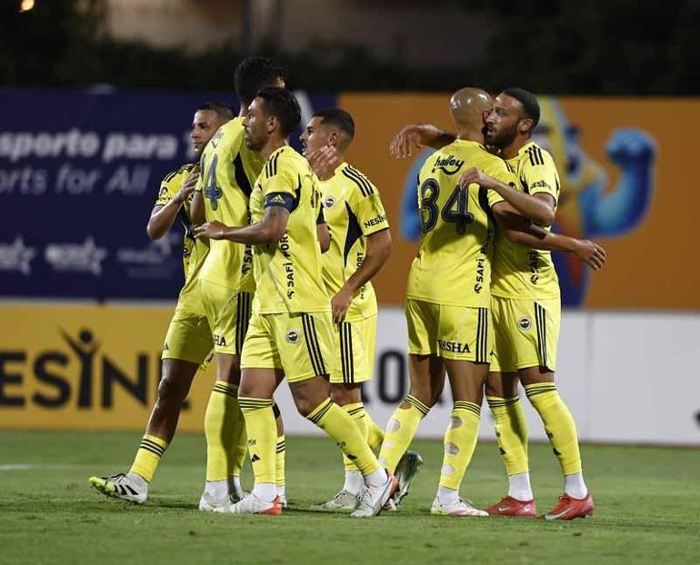 Fenerbahçe, Portekiz’deki ikinci hazırlık maçında UD Leira’yı 2-0 mağlup etti