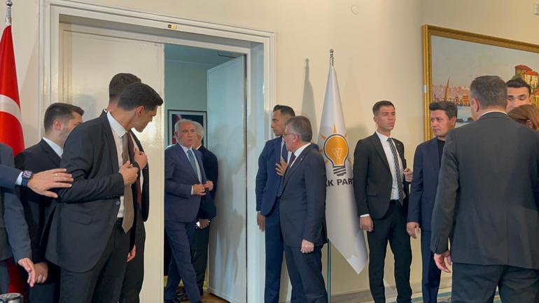 MİT Başkanı Kalın, TBMMde AK Partiyi ziyaret etti