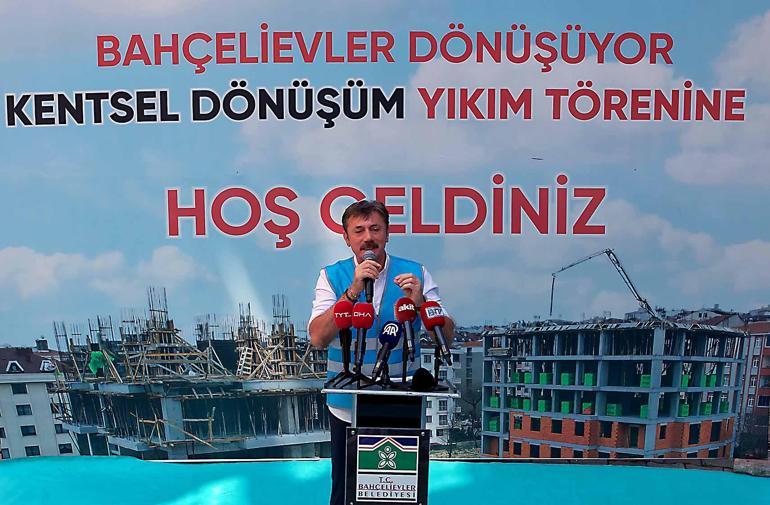 Bahçelievler’de 69 bağımsız birim yıkıldı