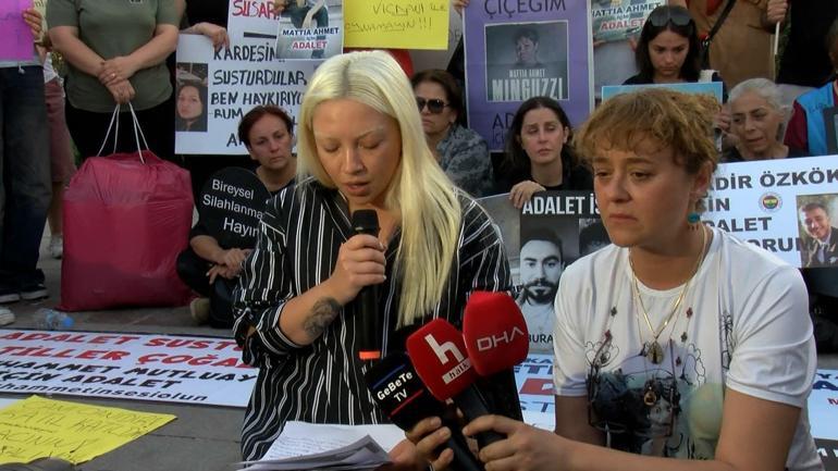 Bakırköyde Mattia Ahmet Minguzzi için adalet nöbeti