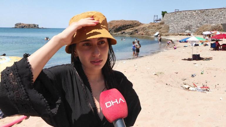 Sıcak havadan bunalanlar Riva 2’nci Koy Plajına akın etti