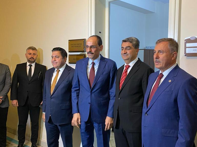 MİT Başkanı Kalın, İYİ Partiyi ziyaret etti