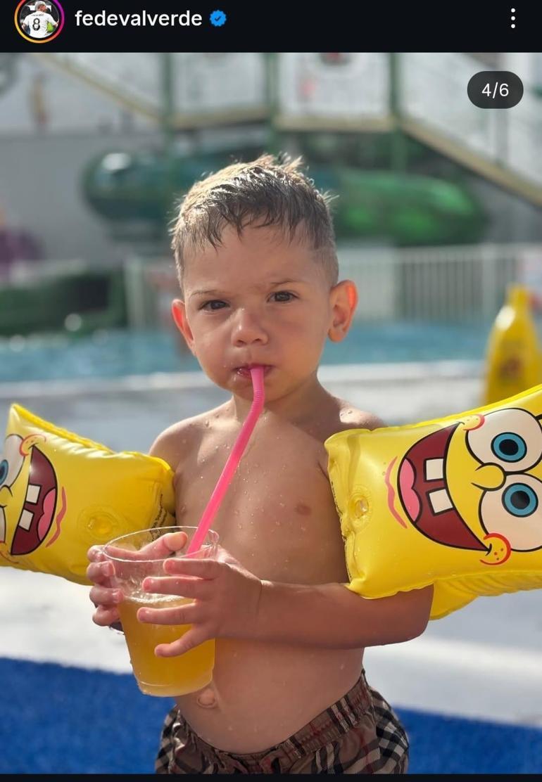 Real Madrid’in yıldızı Valverde’nin Antalya tatili paylaşımı bir milyon beğeni aldı