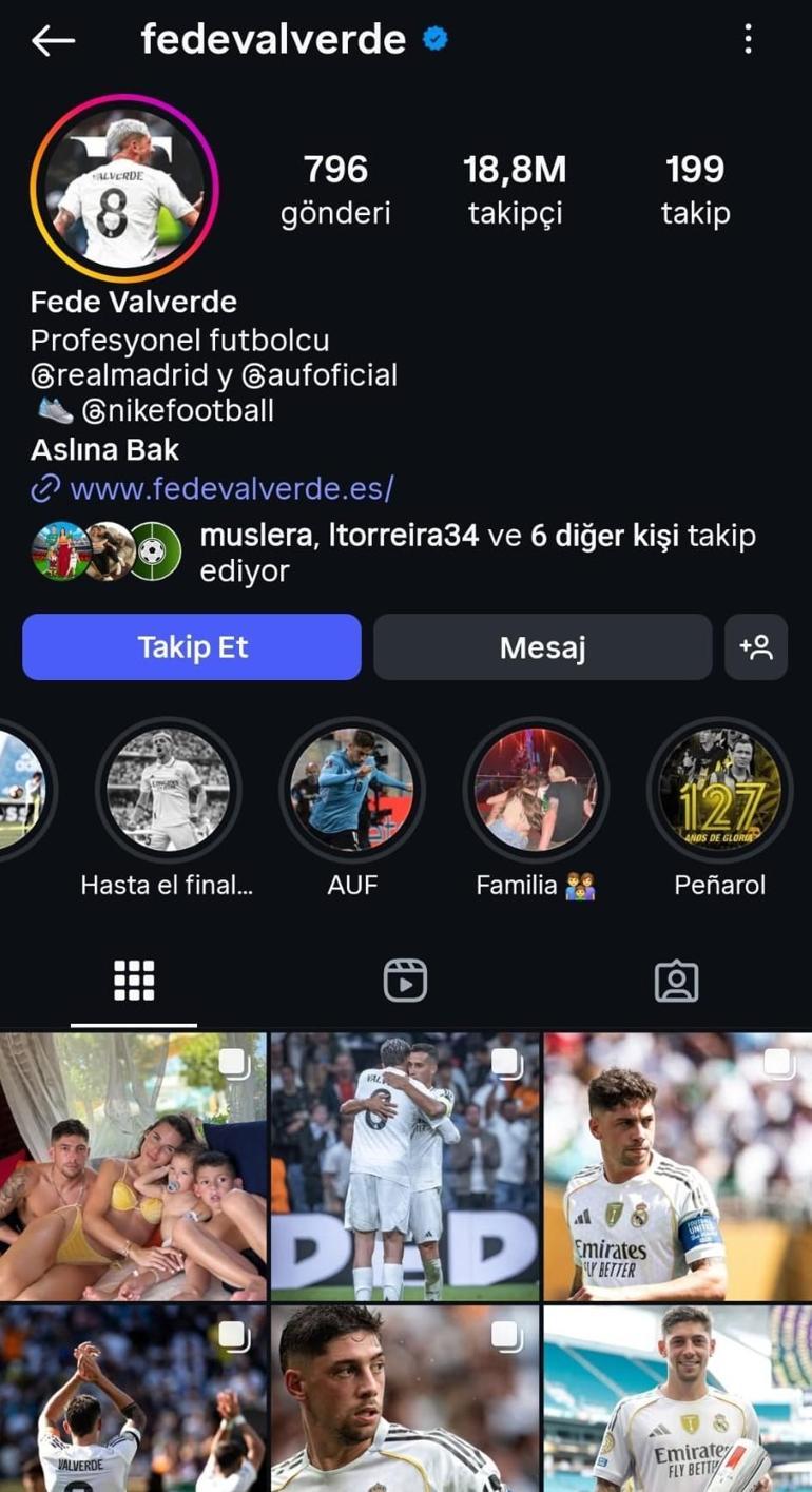 Real Madrid’in yıldızı Valverde’nin Antalya tatili paylaşımı bir milyon beğeni aldı