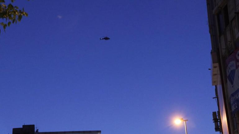 Kadıköyde helikopter destekli Huzur İstanbul denetimi