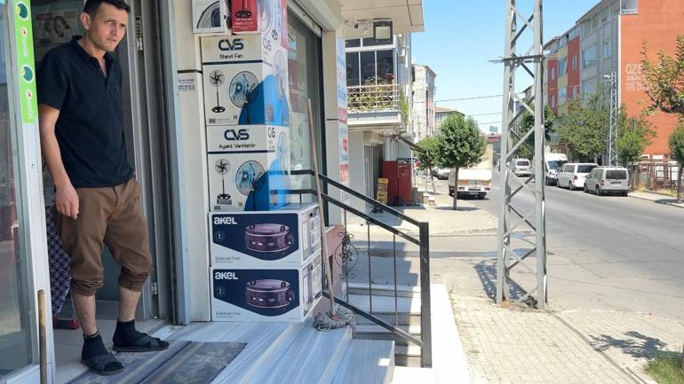 Avcılarda vantilatör hırsızlığı kamerada