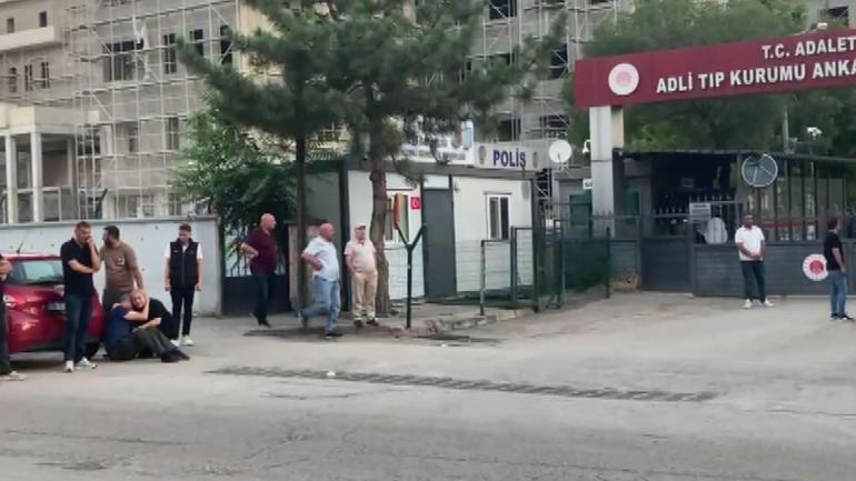 Orman şehitlerinin naaşları Ankara Adli Tıp Kurumuna getirildi